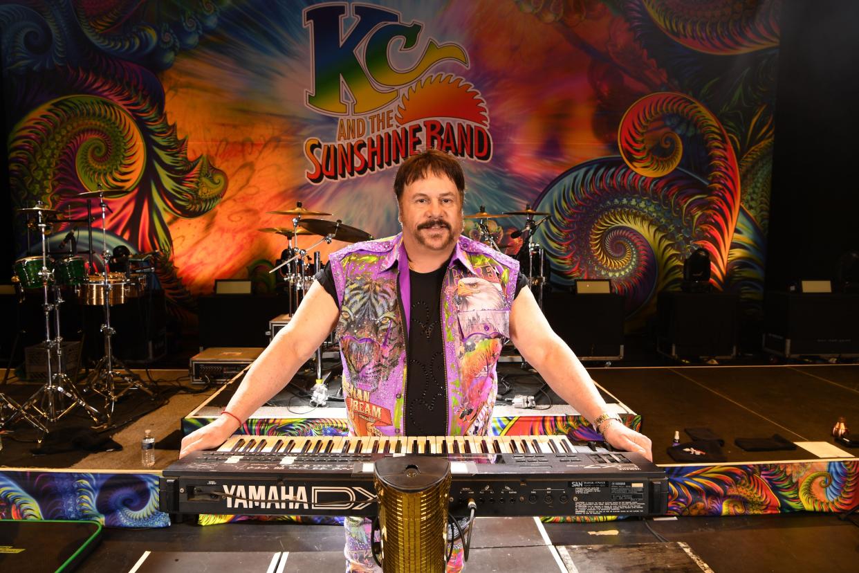 KC and the Sunshine Band, fronted by Harry Wayne Casey, plays Kodak Center Feb. 1.