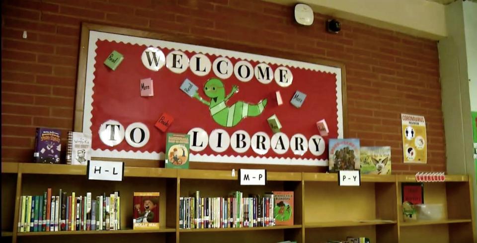 PHOTO: Dawson Elementary School's library is shown in Jackson, Mississippi. (ABC News)