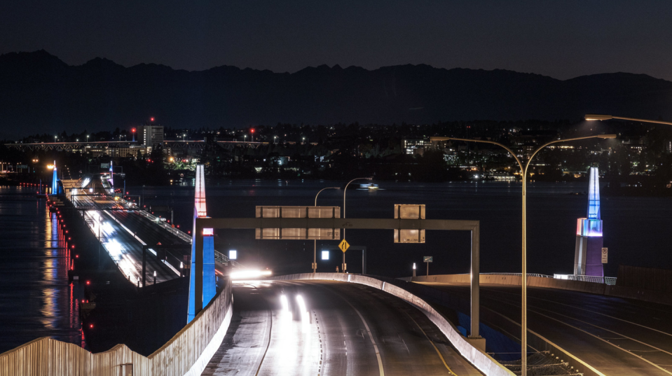 State Route 520 Floating Bridge, Washington