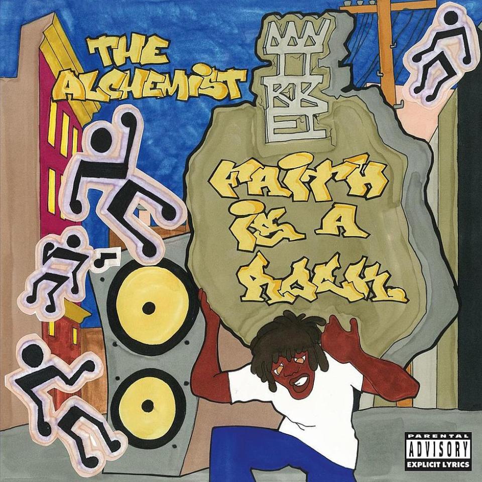 The Alchemist 'Faith is a Rock' Album Cover