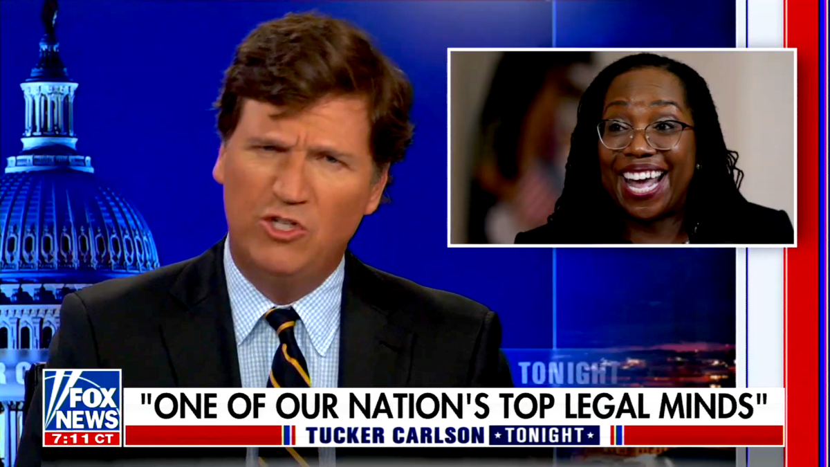 Tucker Carlson gets hammered on Twitter for demanding to see Ketanji ...