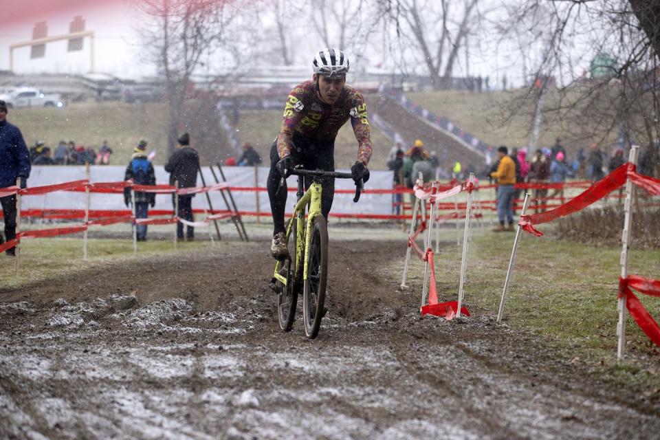 curtis white winner of the cyclocross nationals mens elite race on december 11, 2022