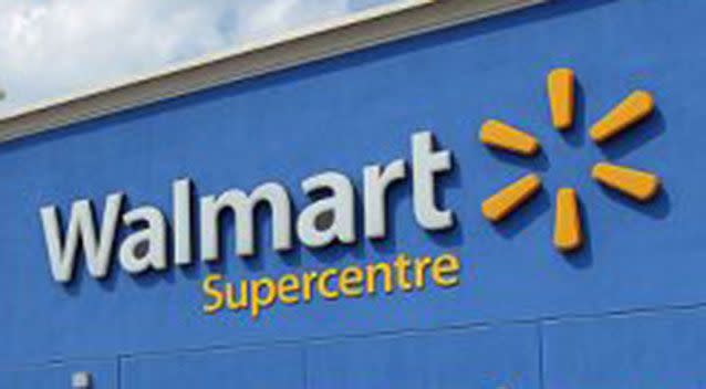 Walmart employees initially thought the car parked was forgotten by its owner. Picture: Reuters