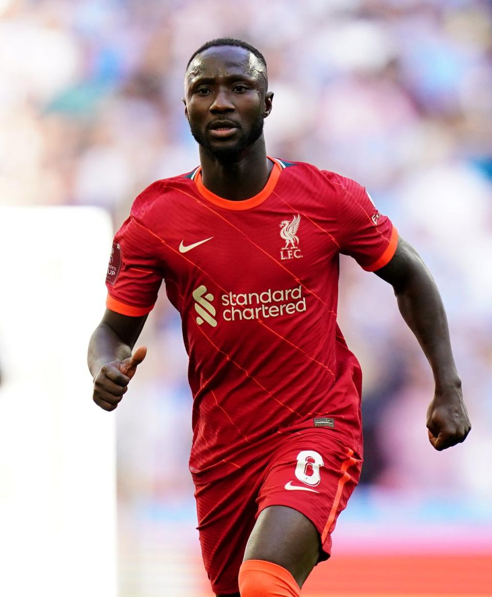 Liverpool are waiting for updates on the injured Naby Keita (Adam Davy/PA) (PA Wire)