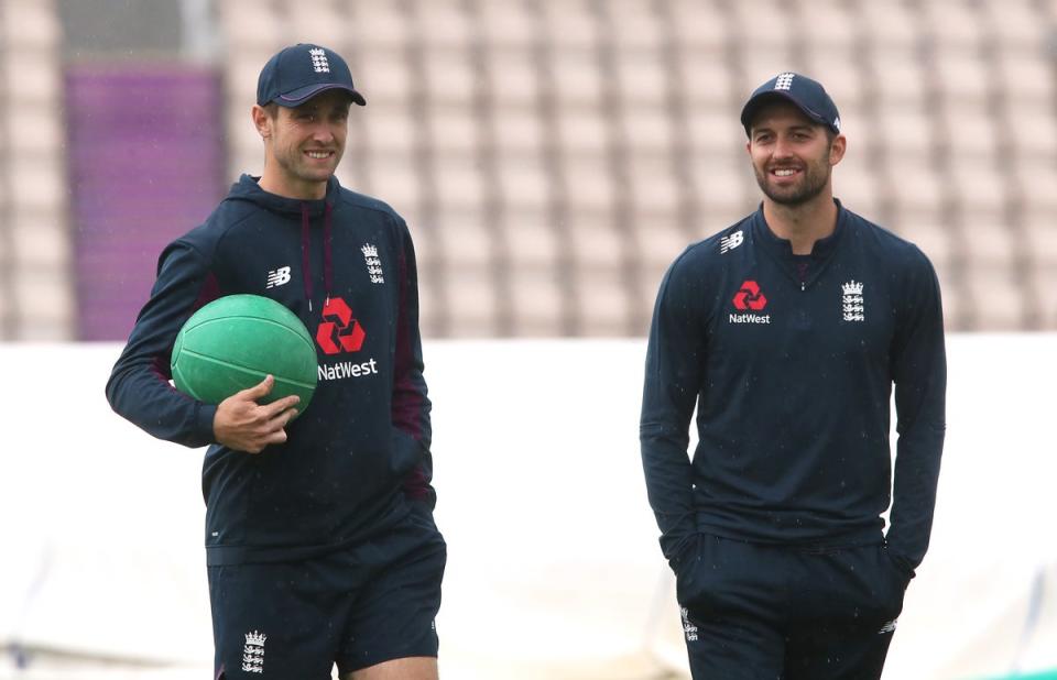 Mark Wood (right) and Chris Woakes (left) are on the way back from injury (Nick Potts/PA) (PA Archive)