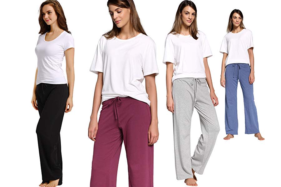 CYZ Womens casual stretch cotton pants. (Photo: Amazon)