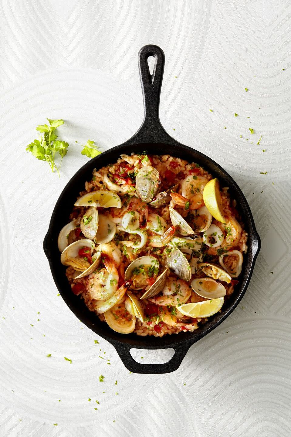 Easy Seafood Paella