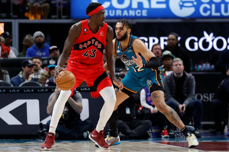 Raptors forward Pascal Siakam.