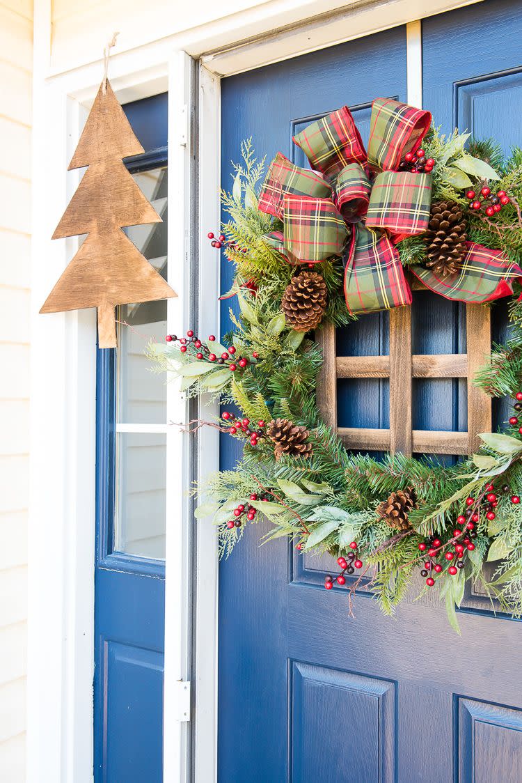 Upgraded Store-Bought Wreath