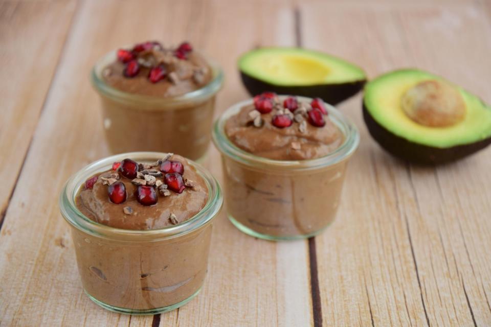 Schokopudding mit Avocado