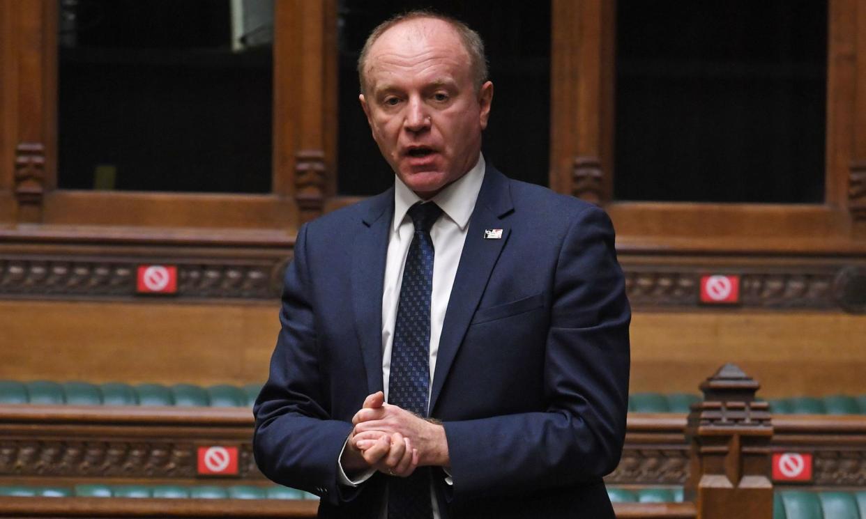 <span>Marco Longhi asked ‘voters of the British Pakistani/Kashmiri community’ if Kumar would speak for Kashmir in parliament.</span><span>Photograph: UK Parliament/Jessica Taylor/PA</span>