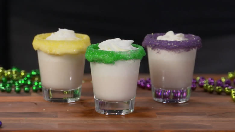 King Cake shots