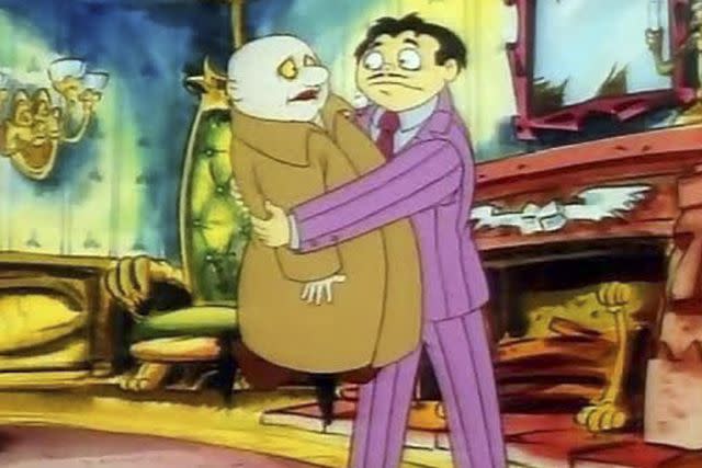 ABC Uncle Fester and Gomez Addams of 'The Addams Family: The Animated Series'