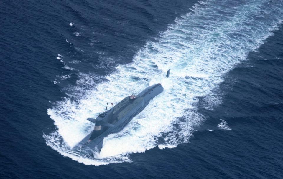 Beijing has put its nuclear-powered submarine fleet on public display, with state media on October 29, 2013 touting the move as unprecedented and necessary to show other countries China's strike capabilities as territorial tensions mount.