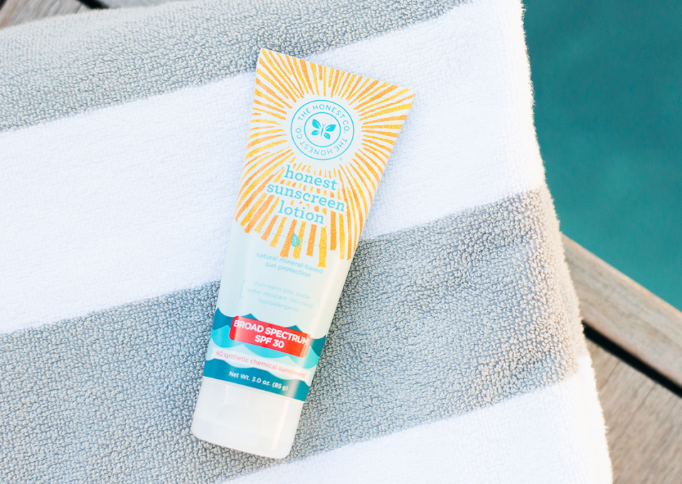 honest company sunscreen