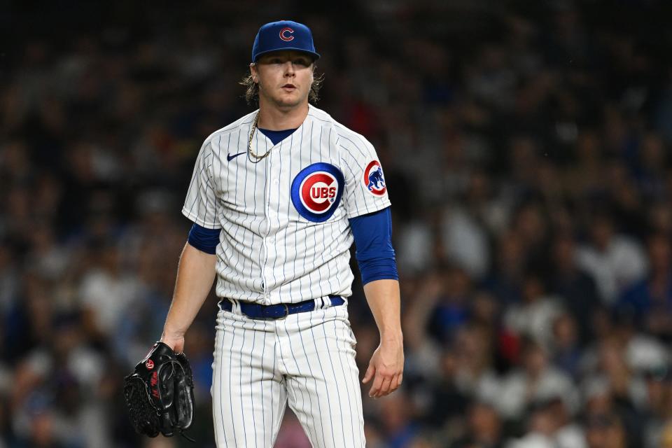 Cubs starter Justin Steele pitched six innings, allowing six hits while striking out eight Brewers on Tuesday night at Wrigley Field.