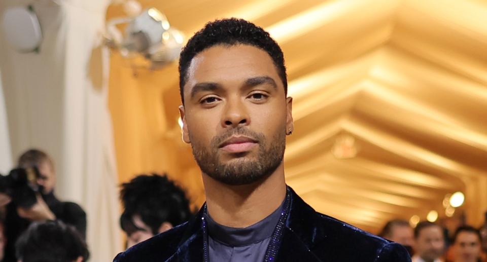 A close up image of Rege-Jean Page who has been named the world&#39;s most handsome man. (Getty Images)