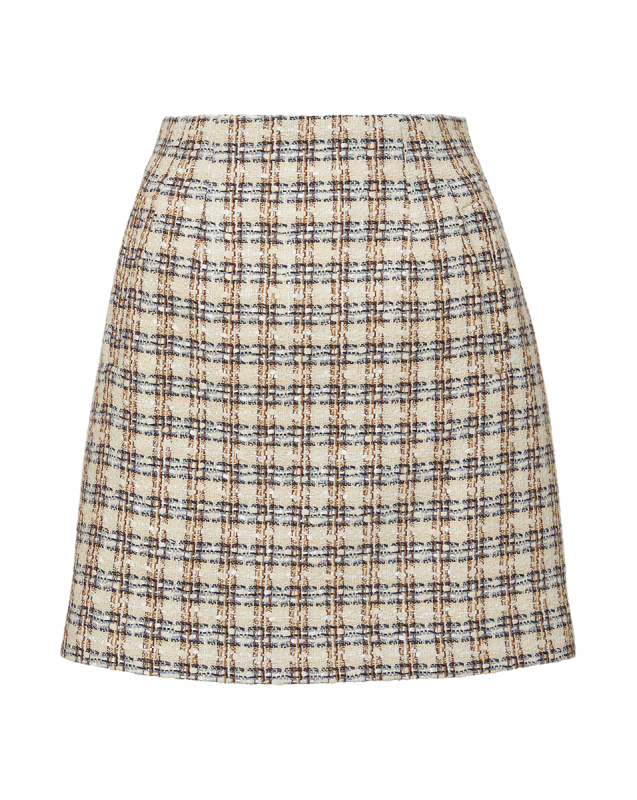 <p>Veronica Beard Roman Tweed Skirt, $378, <a href="https://rstyle.me/+fewAUYdRKNC9fKatidblGw" rel="nofollow noopener" target="_blank" data-ylk="slk:available here;elm:context_link;itc:0;sec:content-canvas" class="link ">available here</a></p>