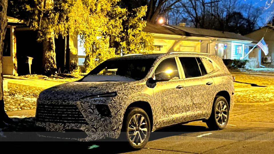 2025 buick enclave spied