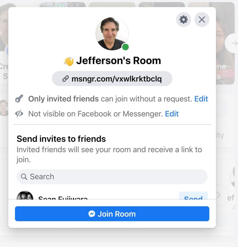 Facebook Messenger Rooms