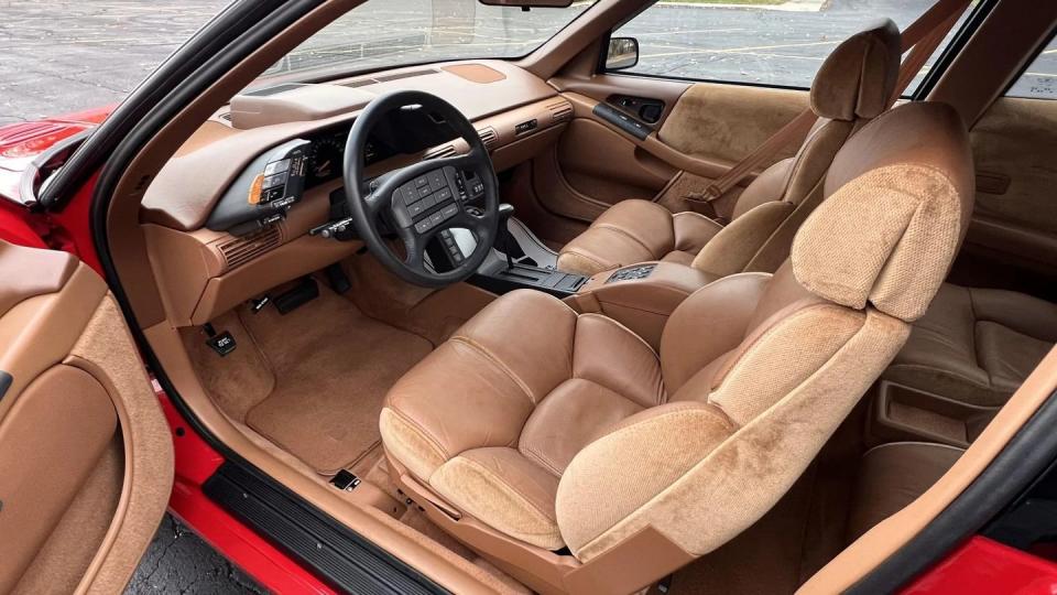 1989 pontiac turbo grand prix interior