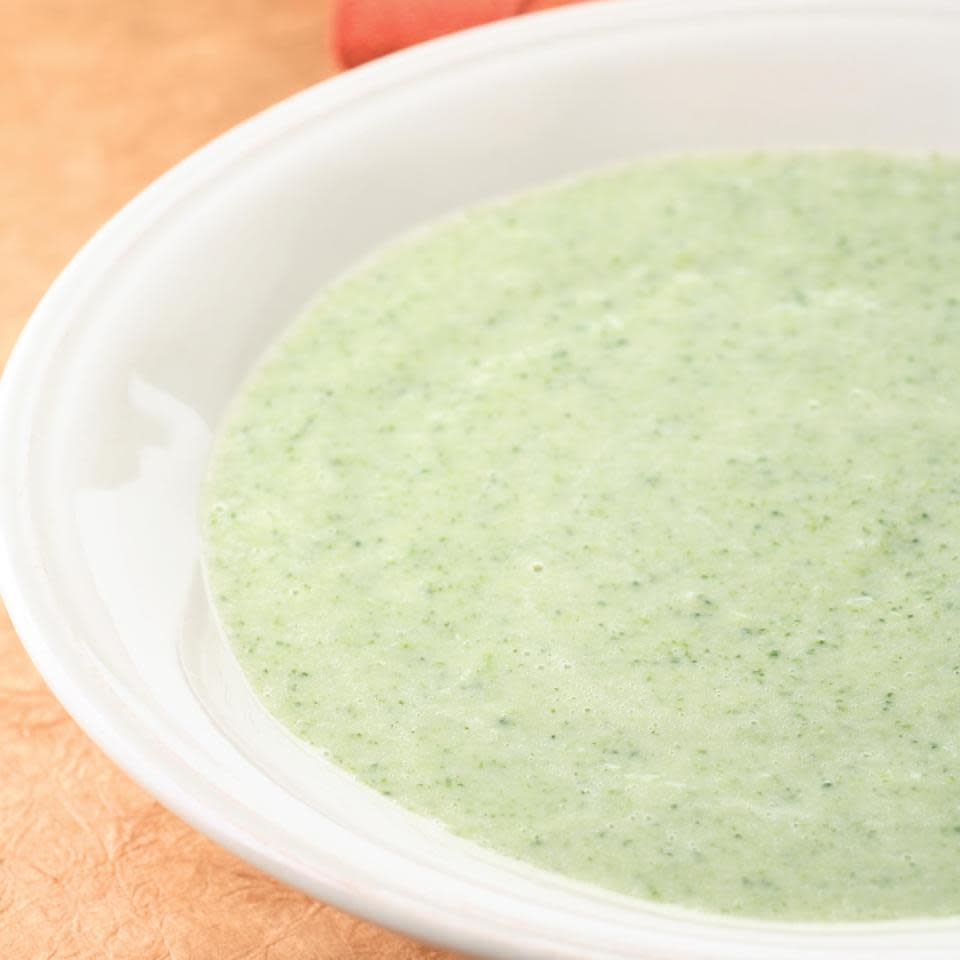 Broccoli, Cannellini Bean & Cheddar Soup