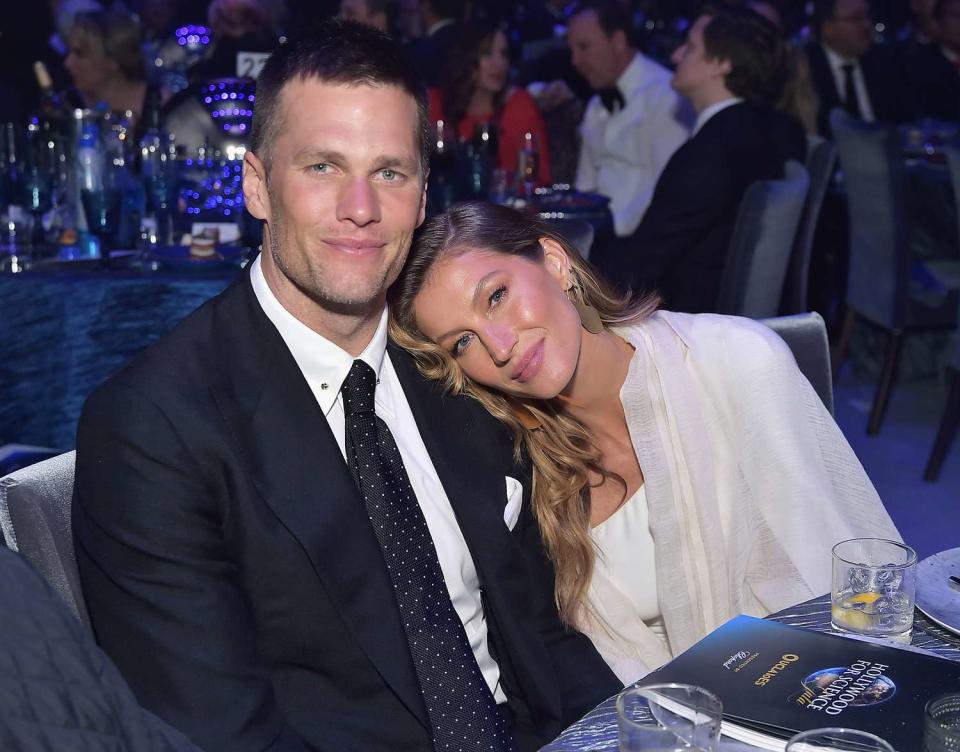 Tom Brady and Gisele Bündchen attend the UCLA IoES honors Barbra Streisand and Gisele Bundchen at the 2019 Hollywood for Science Gala on February 21, 2019 in Beverly Hills, California
