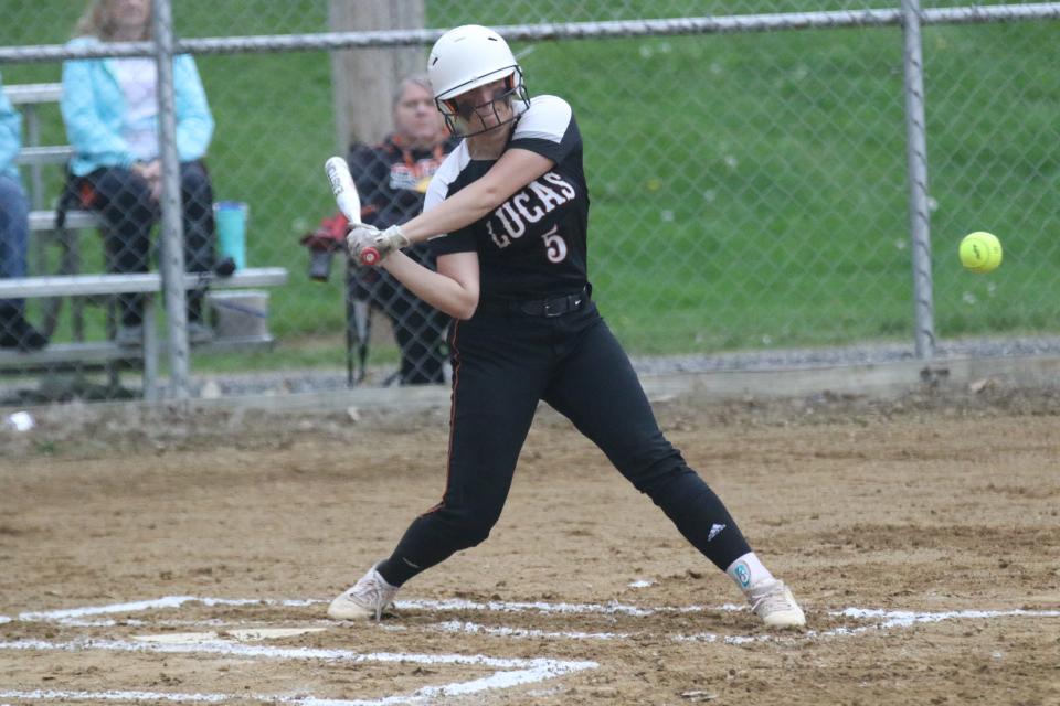 Lucas' Marissa Caugherty was named first team All-Mid-Buckeye Conference for the 2023 season.