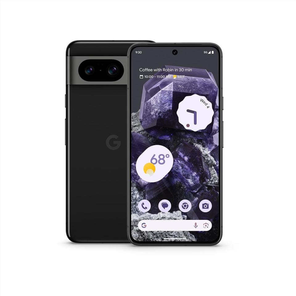 Google Pixel 8 in Obsidian