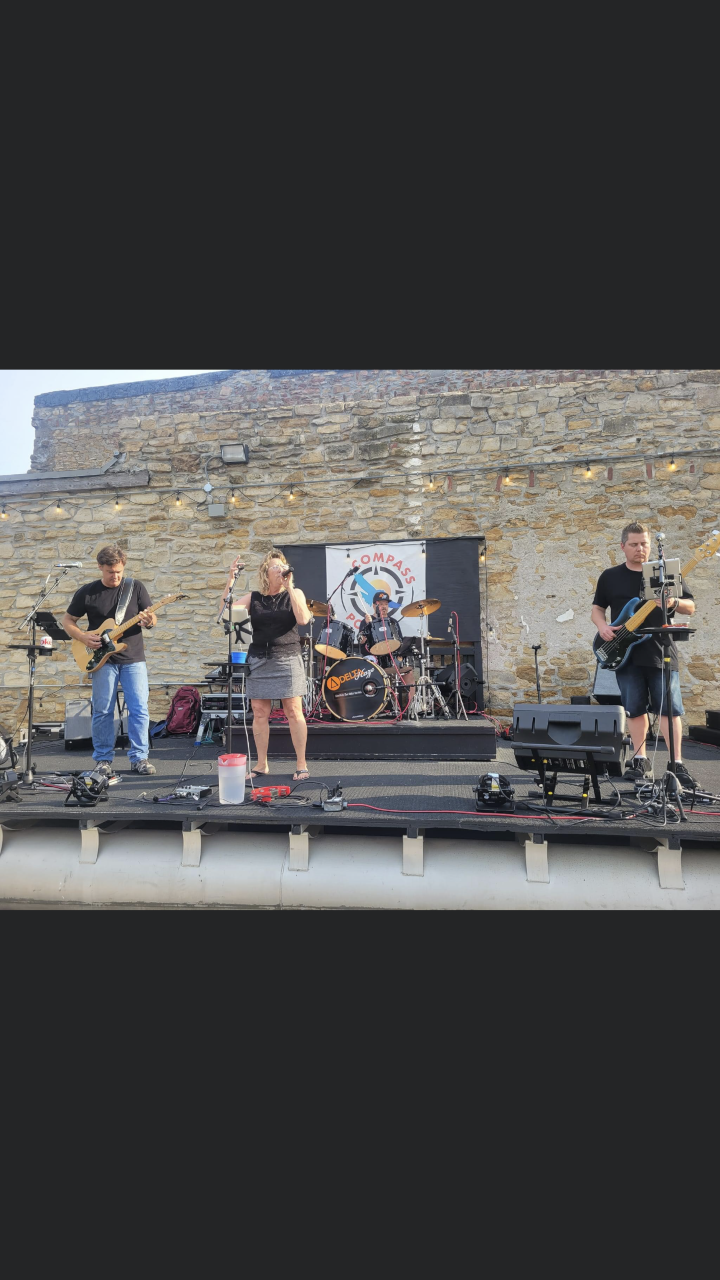 Delta Haze performs at Compass Point in NOTO's Art District. The group will play twice during Music Week.