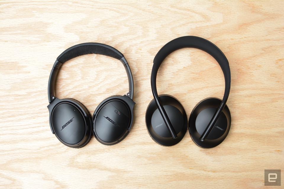 Bose's latest headphones match up better with Sony, but the details keep them from being perfect. 
