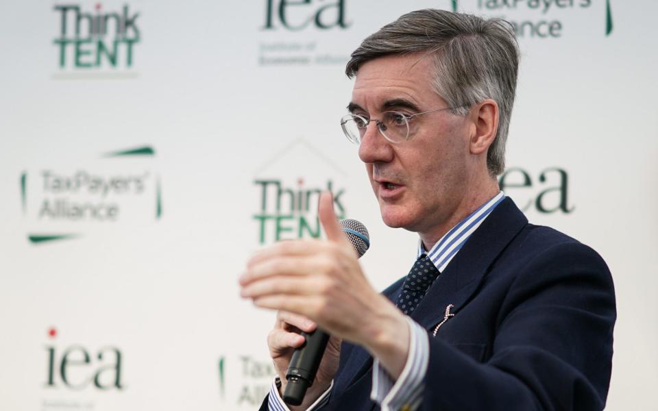 Jacob Rees-Mogg Conservative Party Conference - Ian Forsyth/Getty Images