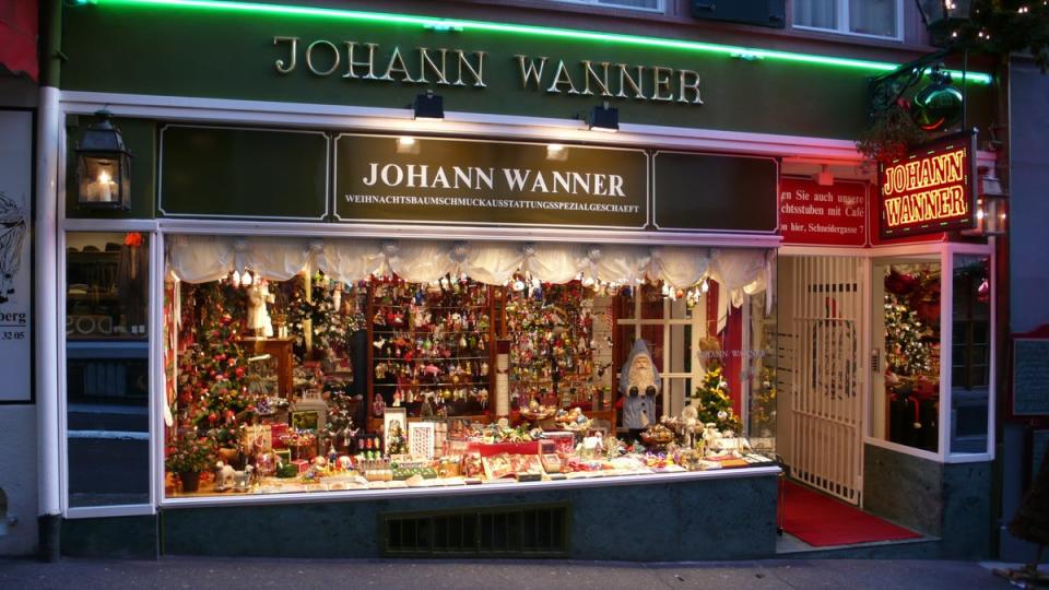 At Johann Wanner’s shop, it's Christmas year-round (Johann Wanner Basel)