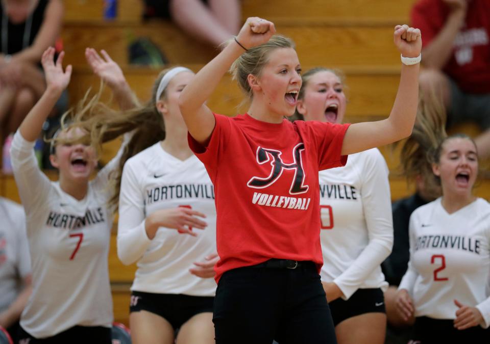 Hortonville's Carley Bednar has stepped down as head coach of the Polar Bears girls volleyball team to focus on spending more time with her family.