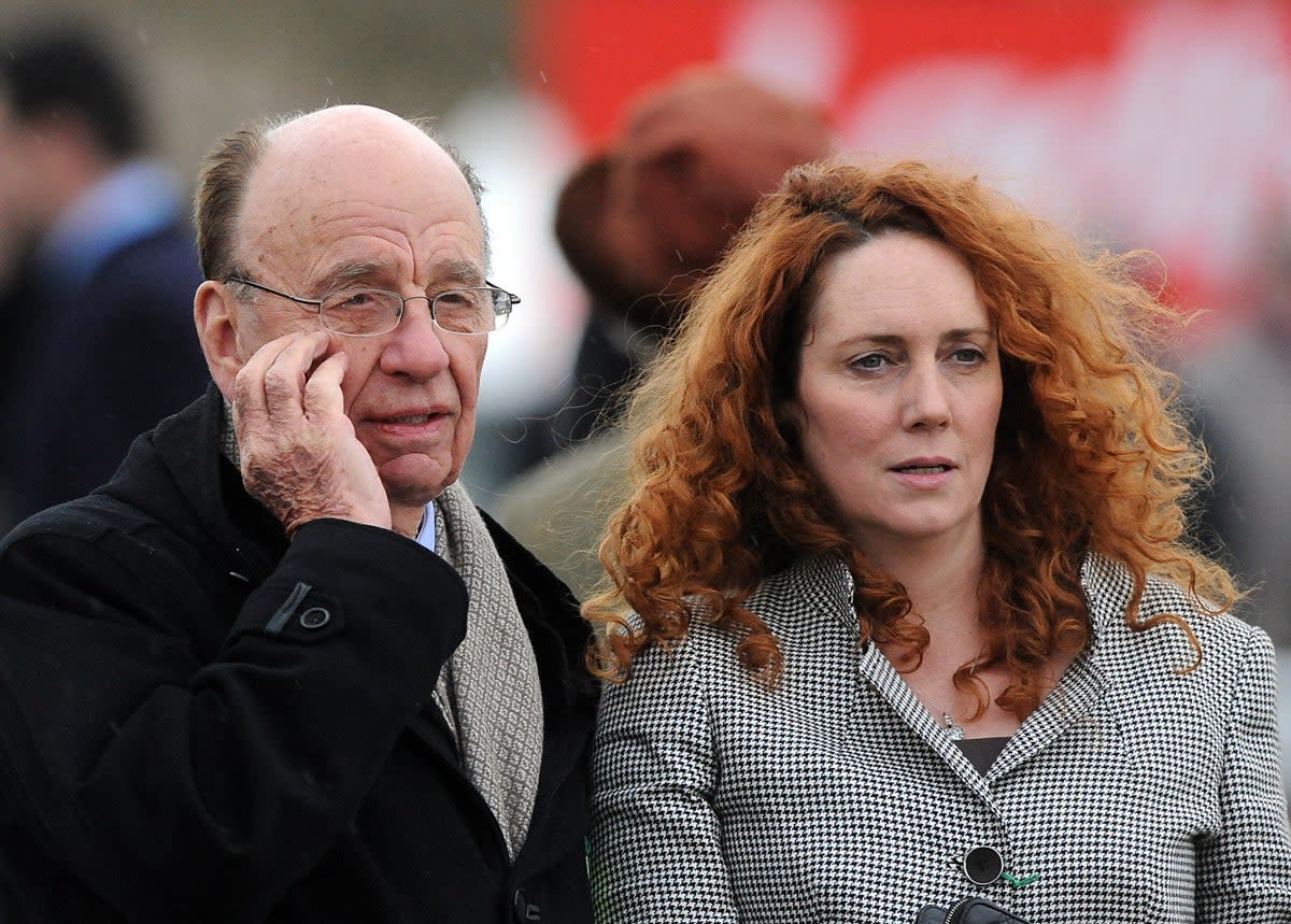 Rupert Murdoch and Rebekah Brooks are at the heart of the ongoing scandal (PA)