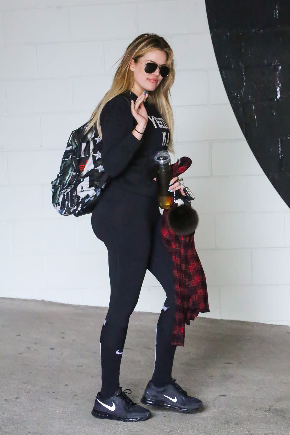 <p>Between breakfast and lunch, Khloé <a href="https://people.com/food/khloe-kardashian-diet-low-carb-meal-plan-daughter-true/" rel="nofollow noopener" target="_blank" data-ylk="slk:says;elm:context_link;itc:0" class="link ">says</a> that she usually snacks on a piece of fruit, like an apple or banana. </p>