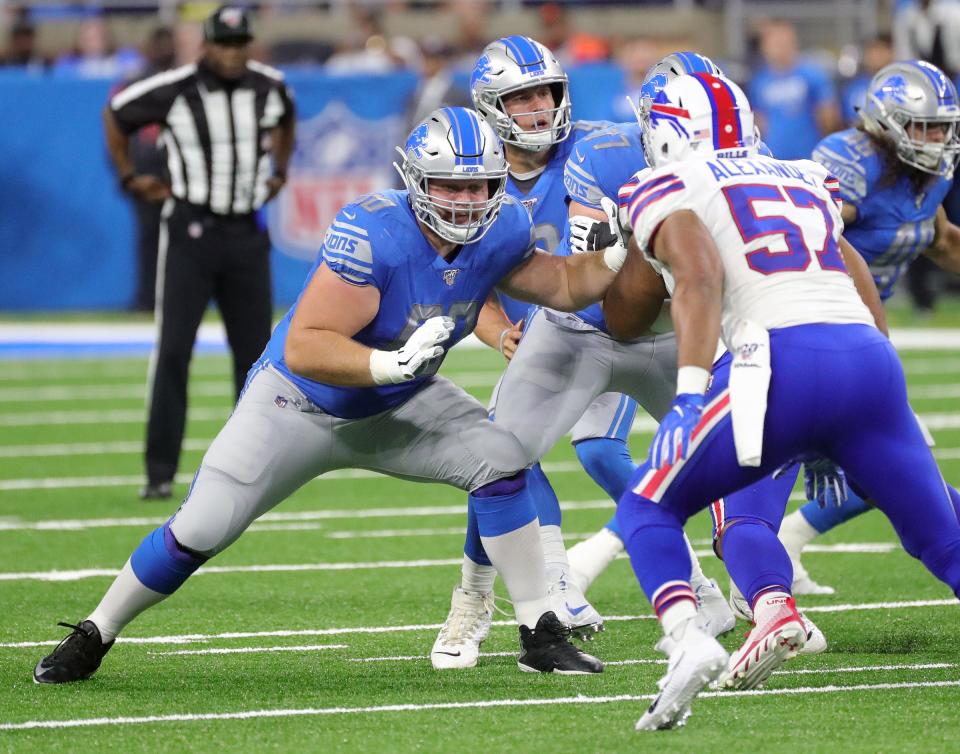 Graham Glasgow, who left the Lions to sign a 4-year, $44 million deal with the Broncos in 2020, is returning to Detroit.