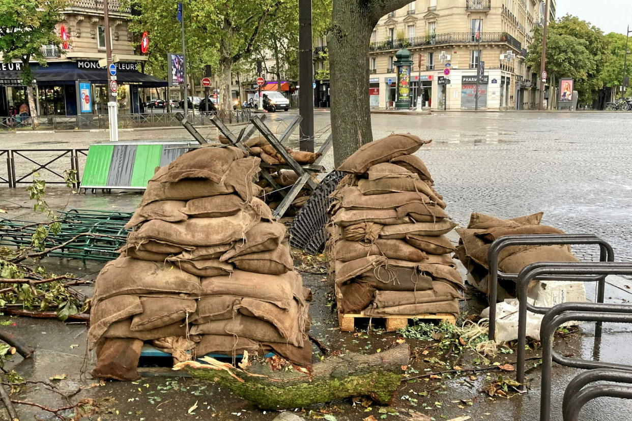 Place Denfert-Rochereau, ce week-end.  - Credit:DL