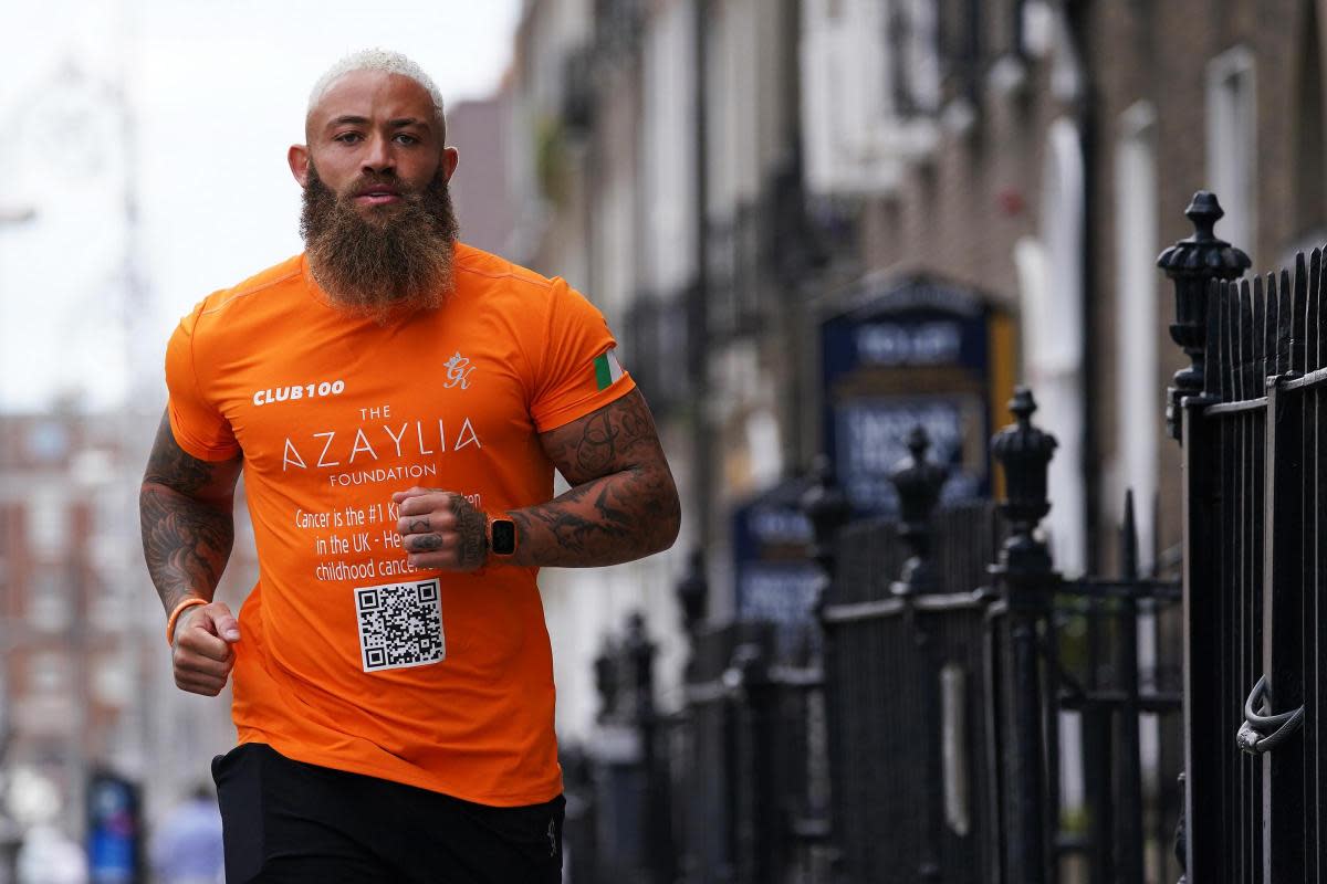 Ashley Cain has embarked on a 2780 mile triathlon across the UK. <i>(Image: PA Features Archive/Press Association Images)</i>