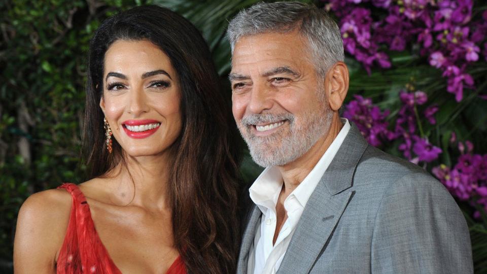 Amal and George Clooney