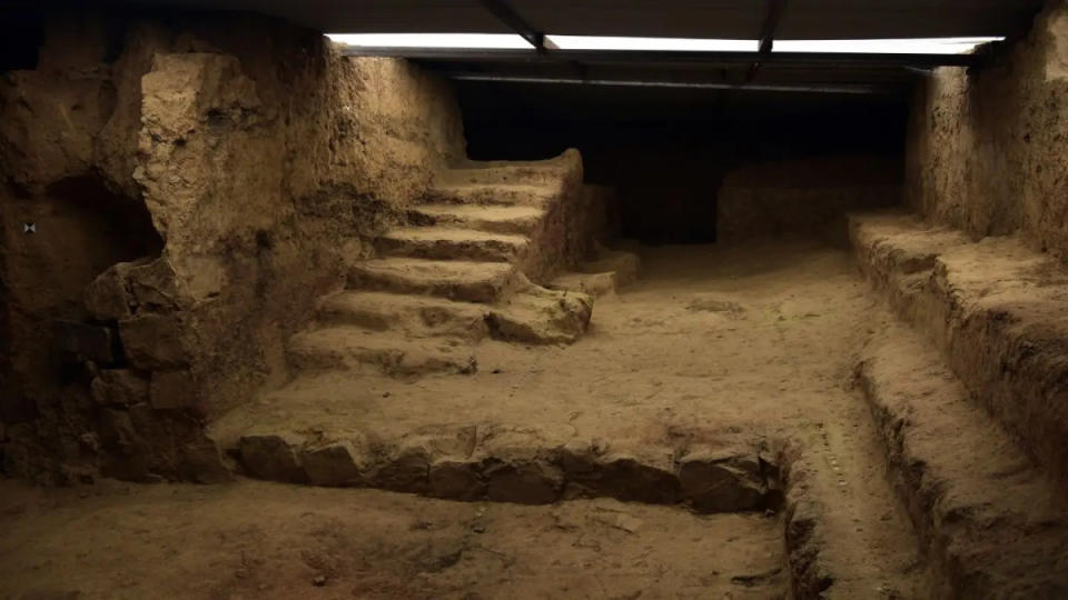 The Casas de Turunuelo Tartessian archaeological site on April 17, 2024.<p>Cristina Quicler/AFP via Getty Images</p>