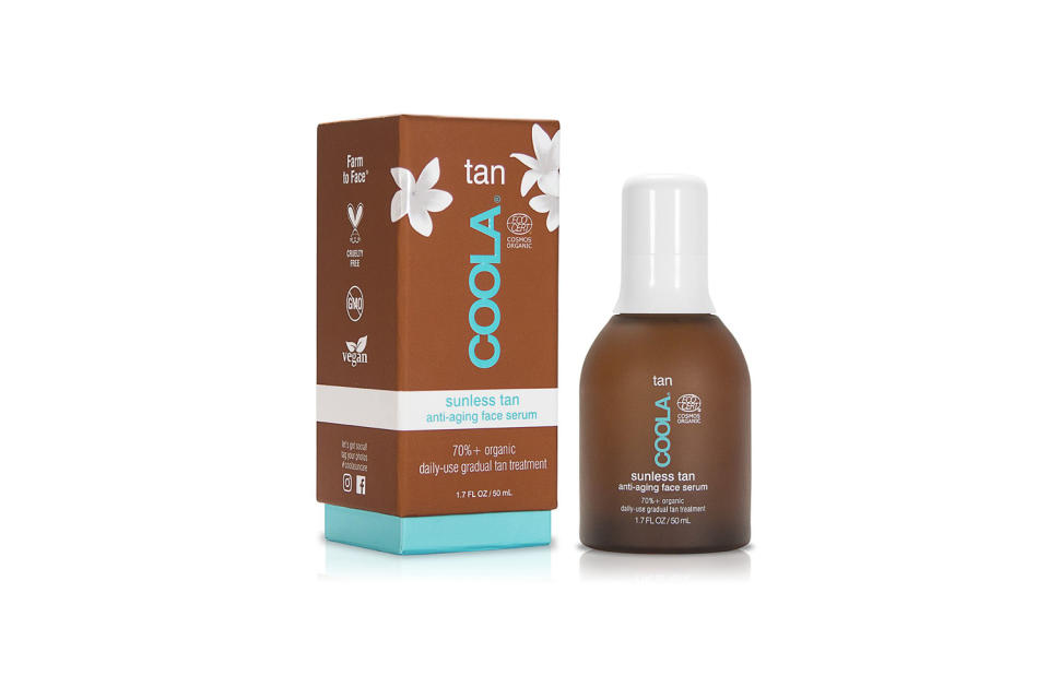 Coola Organic Sunless Tan Anti-Aging Face Serum (Photo: Courtesy of Coola)