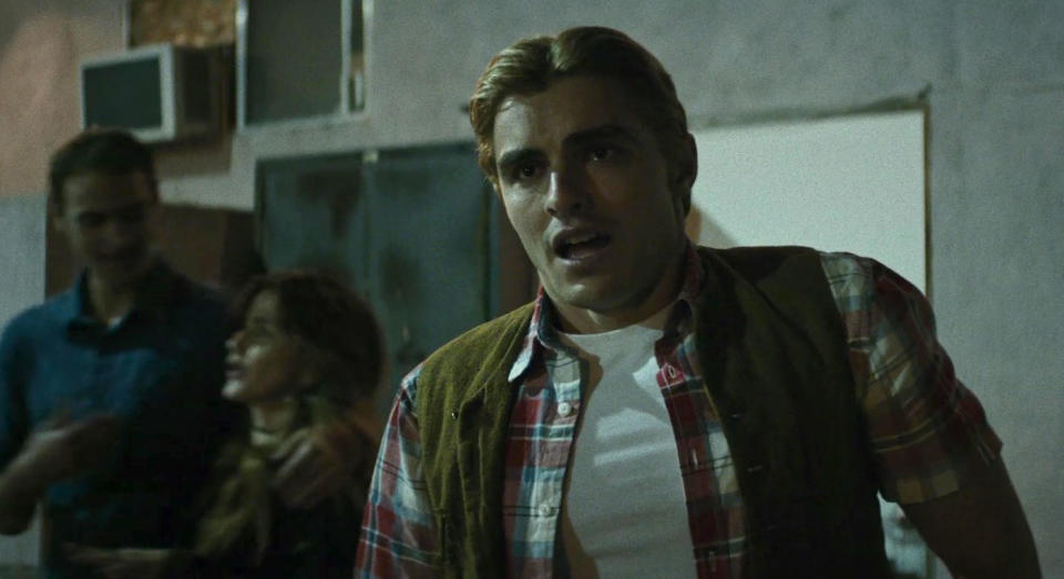Dave Franco plays Greg Sestero, who moved to LA with Tommy before starring in ‘The Room’ (Warner Bros.)