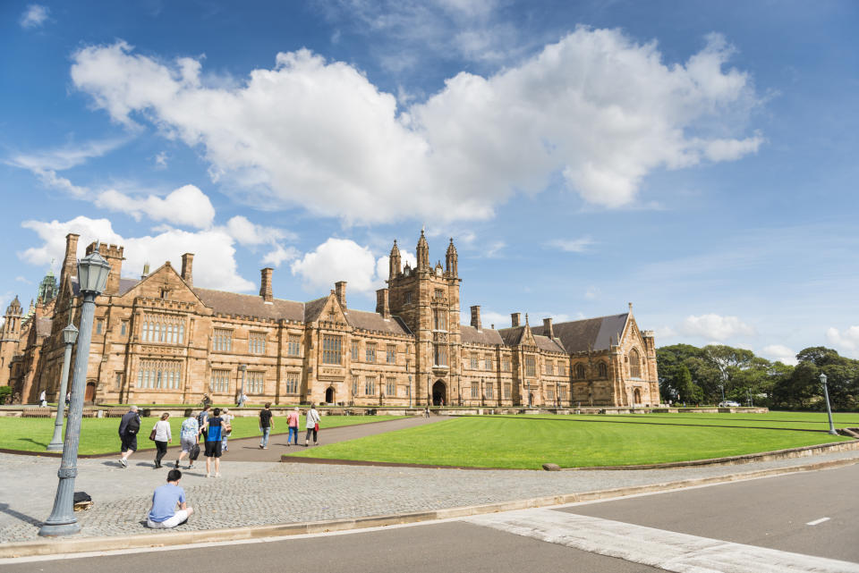 A University of Sydney spokesperson said offensive graffiti is removed immediately. Source: Getty