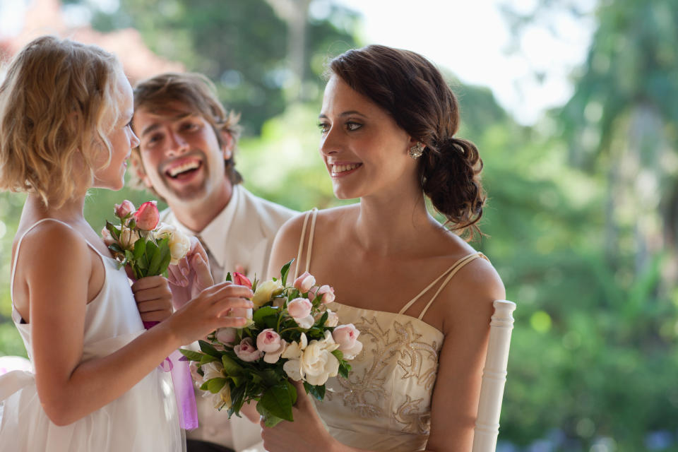 A bride and groom's 'cruel decision' to invite only their 'real niece' is being slammed online. Photo: Getty images