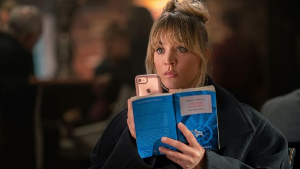 <div class="inline-image__caption"><p>Kaley Cuoco in spy mode in <em>The Flight Attendant </em></p></div> <div class="inline-image__credit">HBO Max</div>