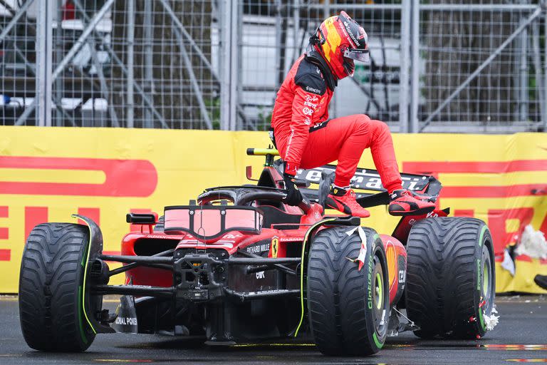 Carlos Sainz se accidentó en la tercera práctica y fue penalizado tras la prueba de clasificación; el español de Ferrari largará apenas 11º en la carrera del Gran Premio de Canadá de Fórmula 1.