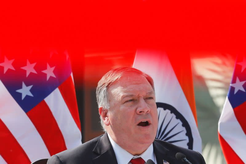 U.S. Secretary of State of Mike Pompeo and U.S. Defense Secretary Mark Esper visit India