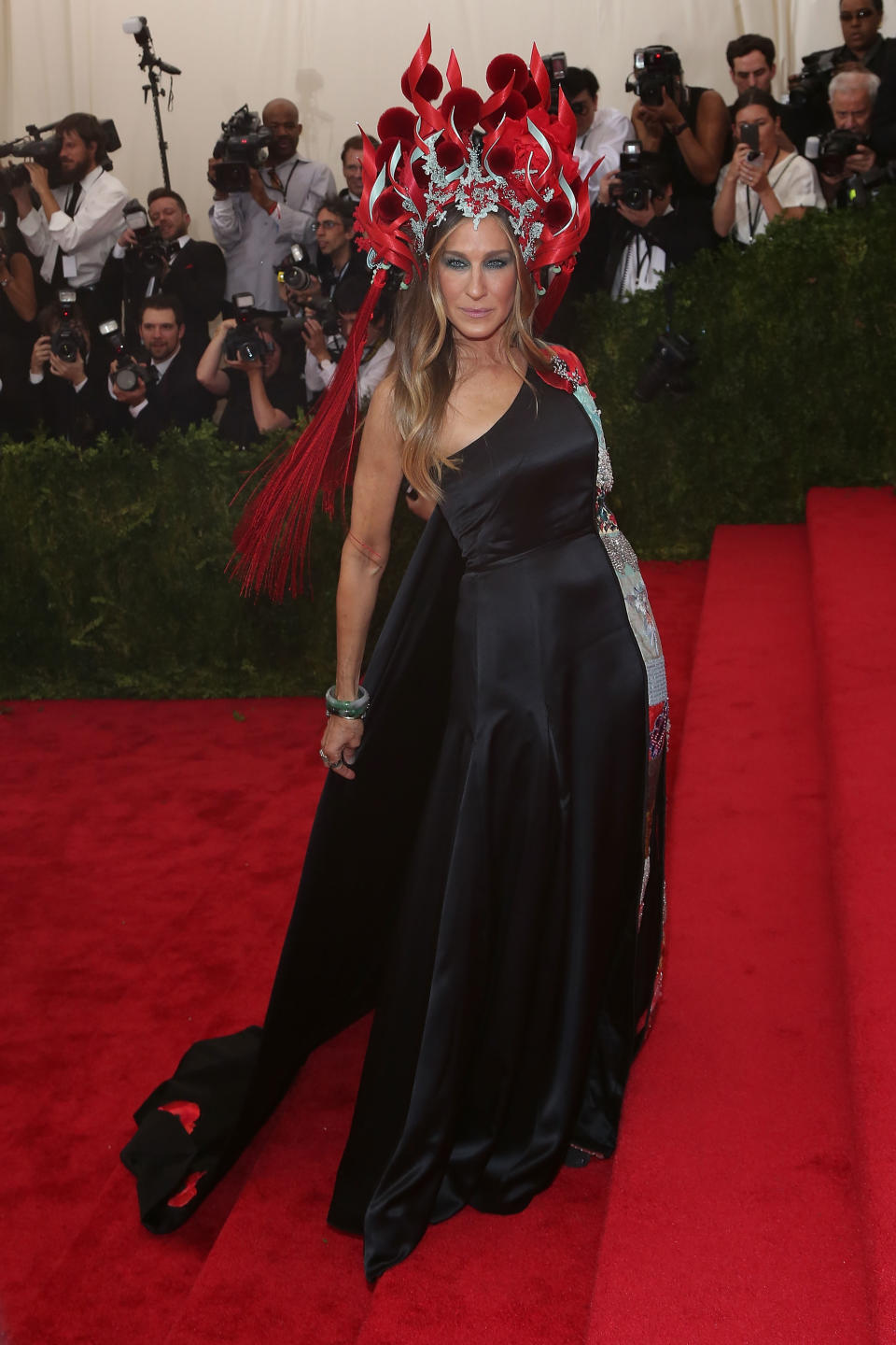 When Sarah Jessica Parker slayed in this headdress