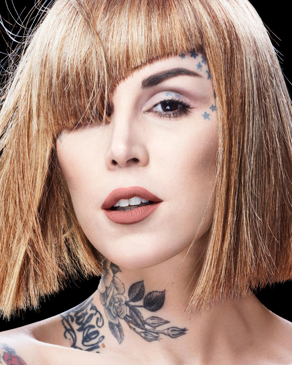 Kat Von D is now changing the brow game again with her new products. Source: Supplied